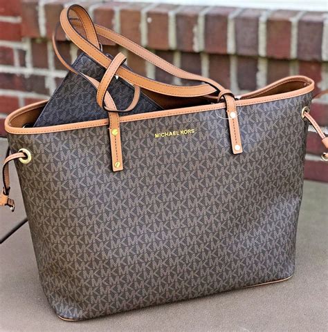 michael kors long tote bag|largest Michael Kors bag.